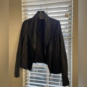 Vince Goat leather biker jacket